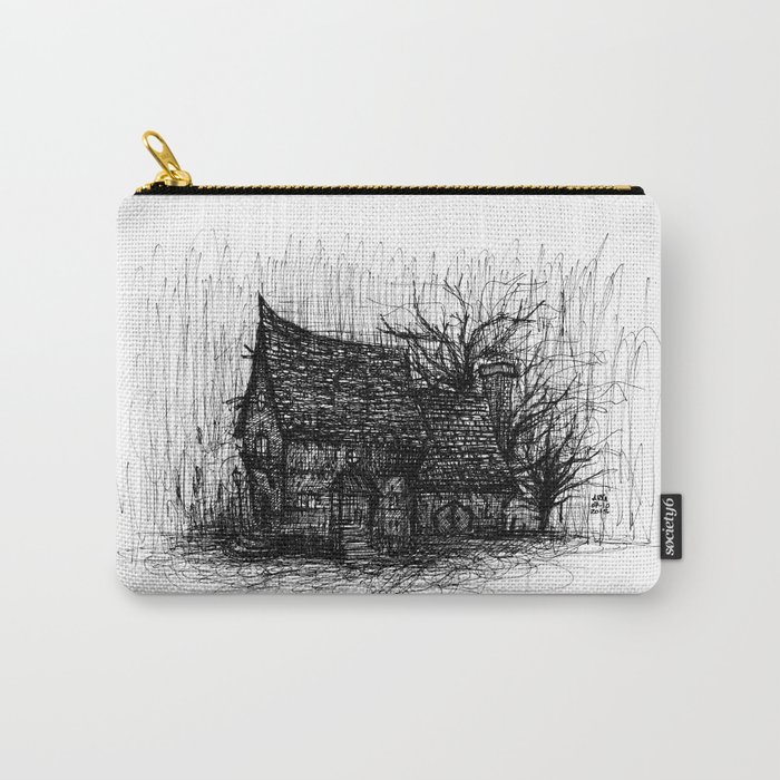 Haunted house Carry-All Pouch