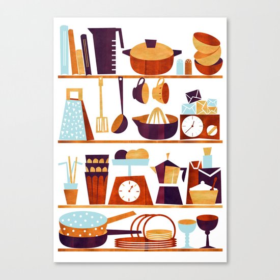 Kitchen Canvas Print