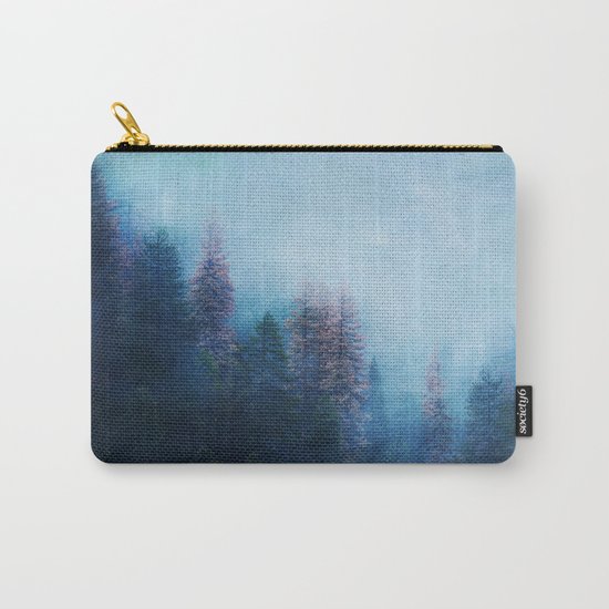 Dreamy Winter Forest Carry-All Pouch