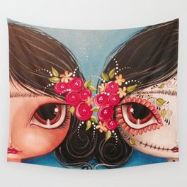 Two Fridas Wall Tapestry