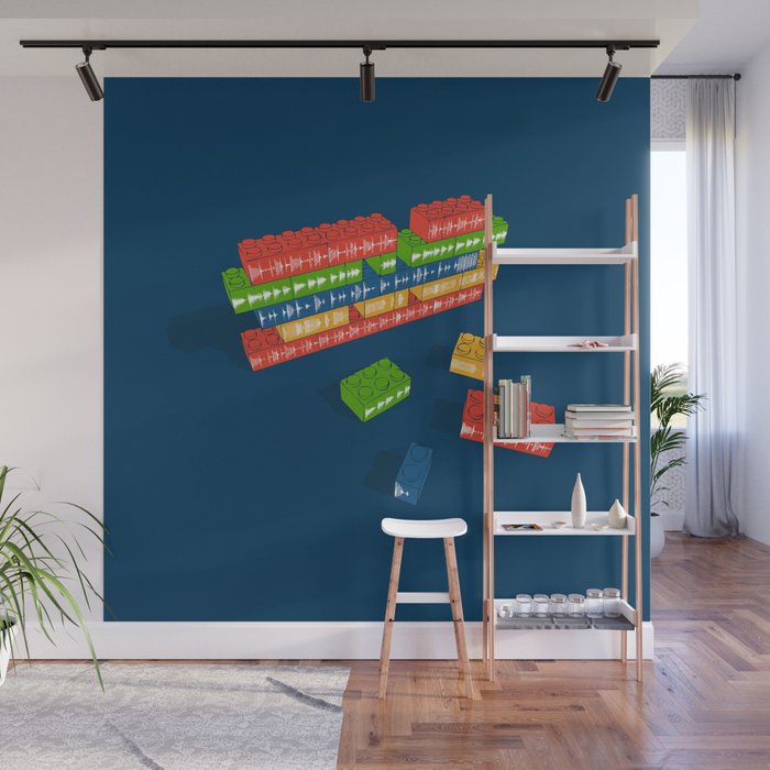 Playing With Music Wall Mural