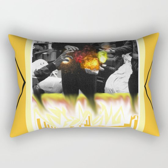 we gots That fire son! Rectangular Pillow