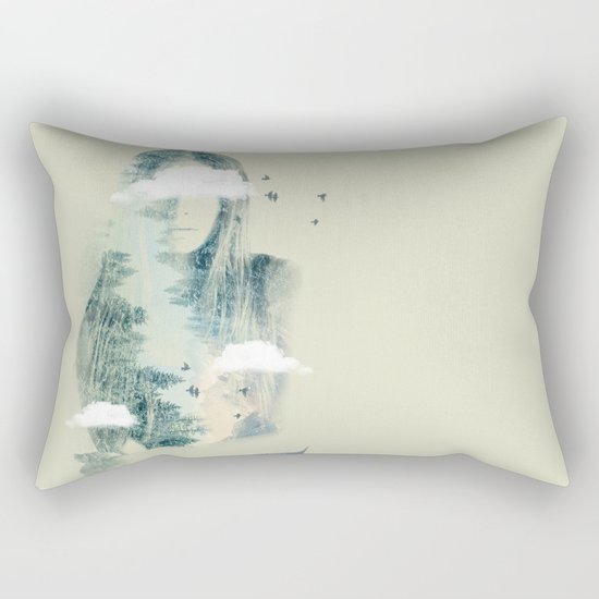 Natures Heart Rectangular Pillow