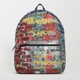 Graffiti art pattern print design Backpack