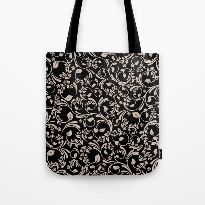 Ornate Baroque Pattern  Tote Bag