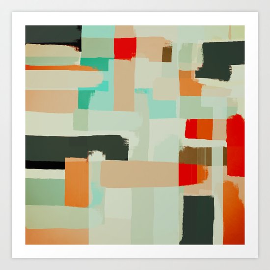 Abstract Painting No. 13 Art Print