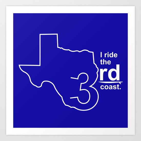 TX 3rd Coast Art Print