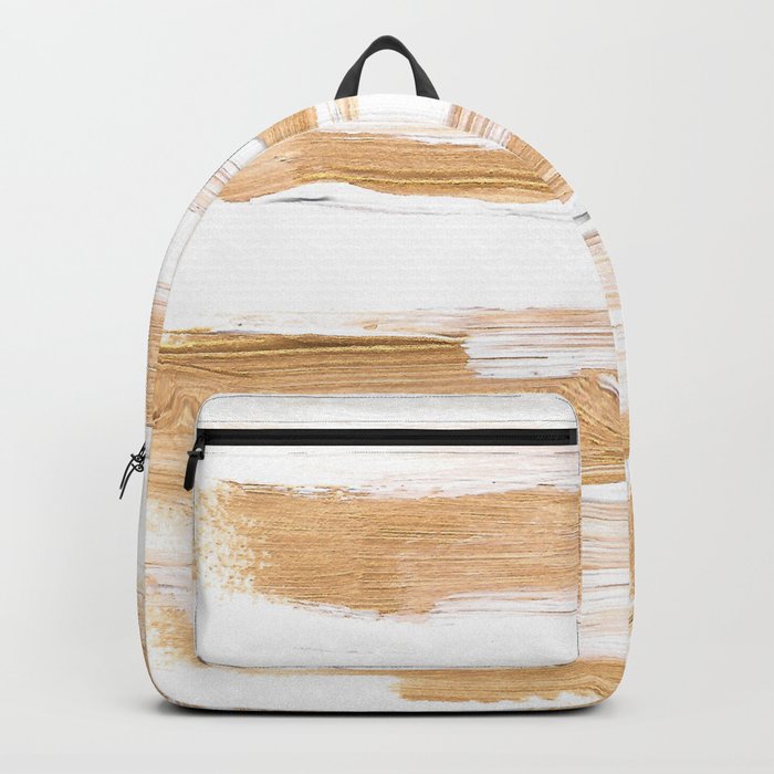 Golden Strokes Backpack