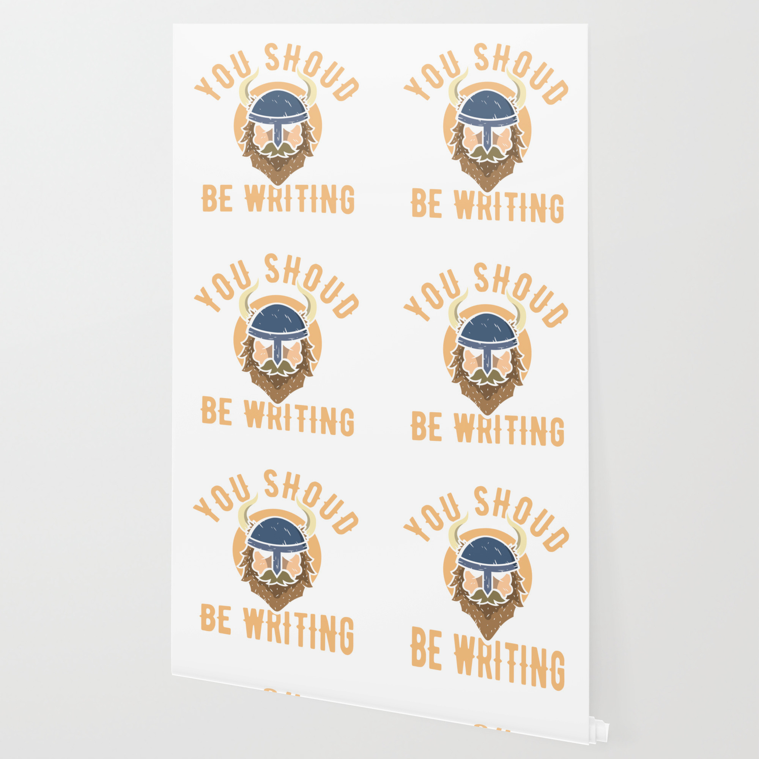 You Should Be Writing Viking Cute Author Writer Wallpaper By