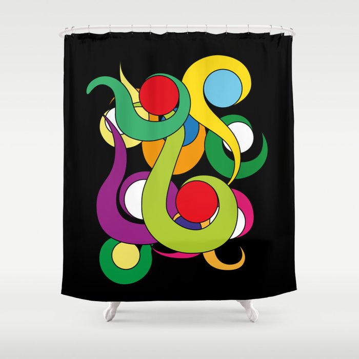 question time Shower Curtain