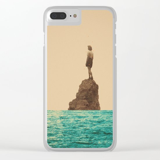 Lonesummer Clear iPhone Case