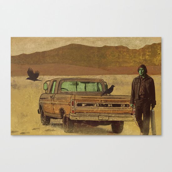 No Country Canvas Print