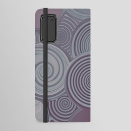 abstract swirl pattern Android Wallet Case