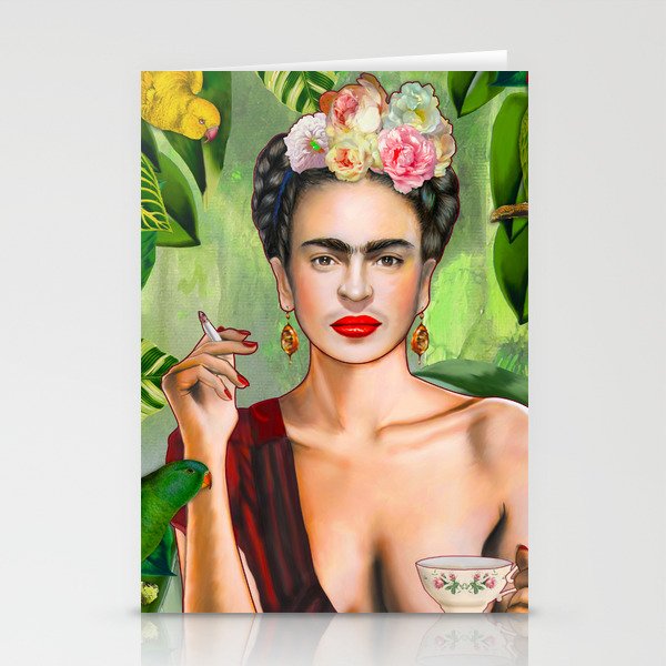 Frida con Amigos Stationery Cards