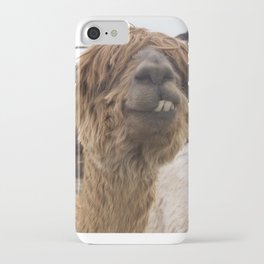 Fluffy Grin iPhone Case