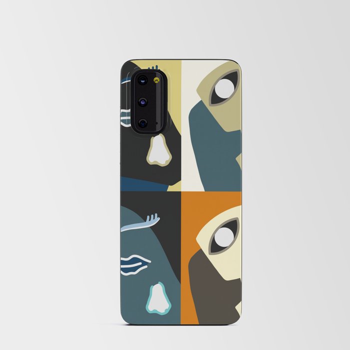 When I'm lost in thought patchwork 2 Android Card Case