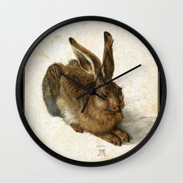 Albrecht Durer - Hare Wall Clock