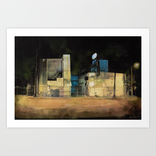 Forsaken Off Sunset Junction Art Print