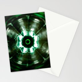 Looking Glass - Green Stationery Cards