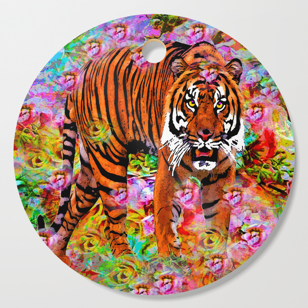 Tiger Cutting Board by saundramyles