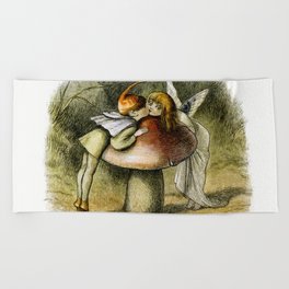 Forest Nymphs in Fairy Land Beach Towel