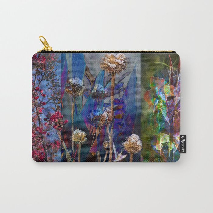 Spring Returns With Persephone Garden Collage Carry-All Pouch