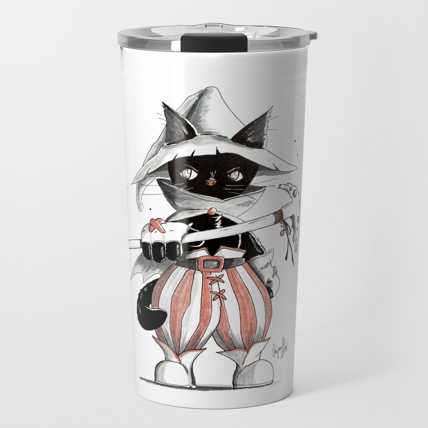 Black Mage Black Cat Travel Mug By Xaby83 Society6