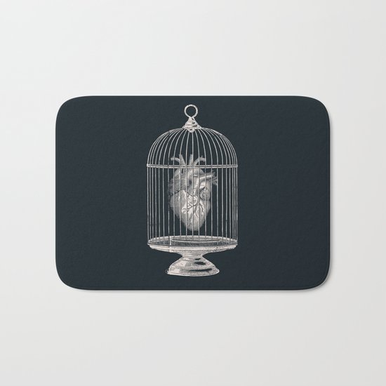 Free My Heart Bath Mat