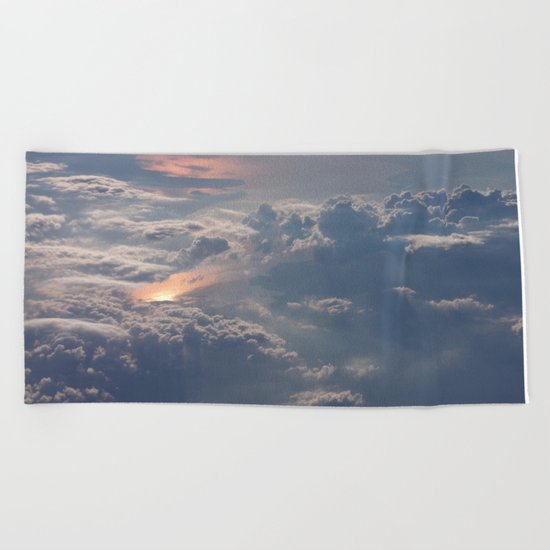 Looking Down from Heaven Beach Towel