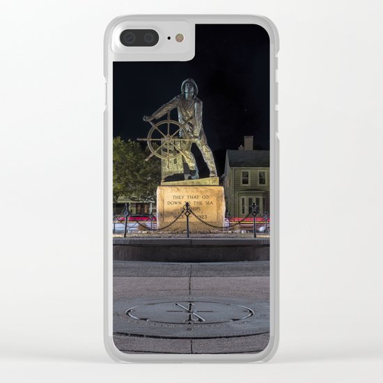 Fisherman's Memorial Clear iPhone Case