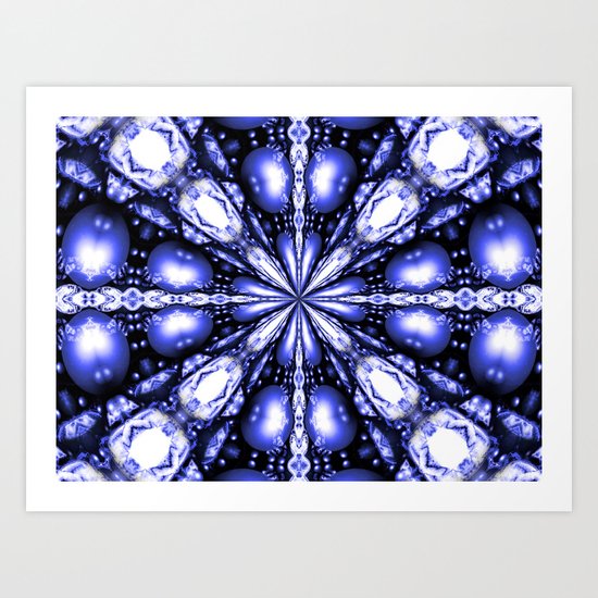Frozen. © S.A. & S. Montague. Art Print