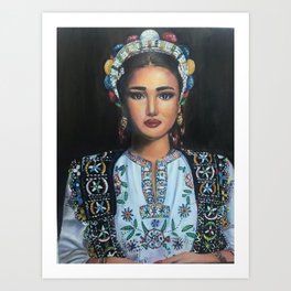 Albanian Traditional  Art Print