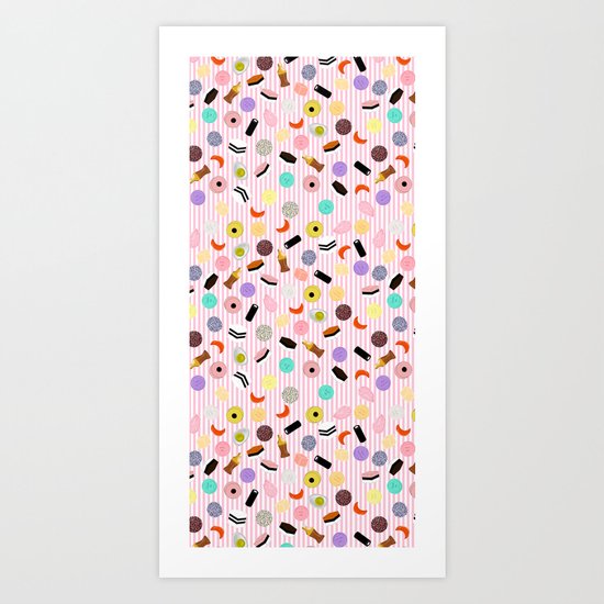 Pocket Money Yummies Art Print