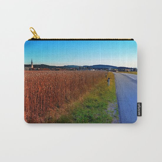 Poppy field road Carry-All Pouch