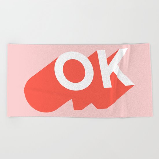 OK Beach Towel