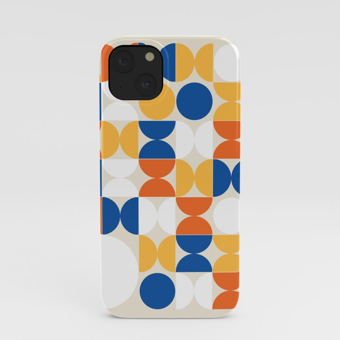 Circle Pattern - Multi colored iPhone Case