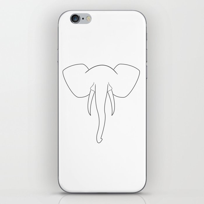 Elegant Elephant iPhone Skin