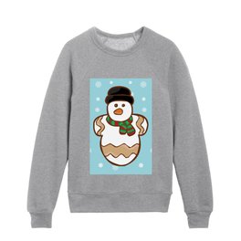 Snow man Kids Crewneck