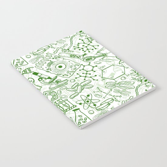 School Chemical pattern #1 Notebook