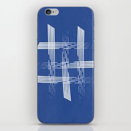 Abstract Hastag iPhone Skin