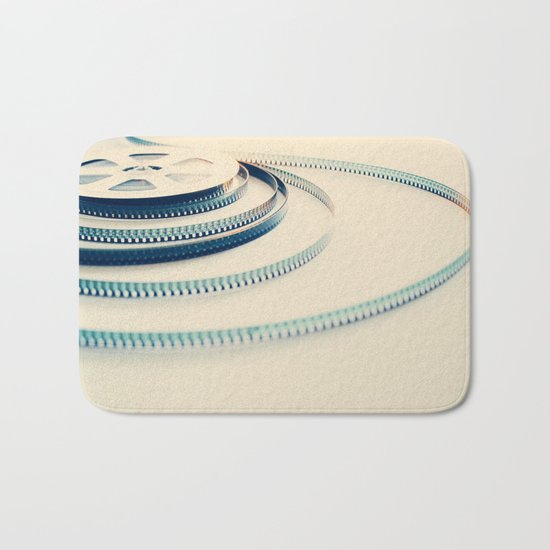 super 8 film III Bath Mat