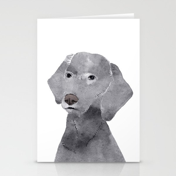 Weimaraner Stationery Cards by ITSUKO SUZUKI Society6