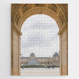 The Louvre Framed - Paris Photography Jigsaw Puzzle