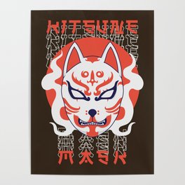 Kitsune Mask Poster