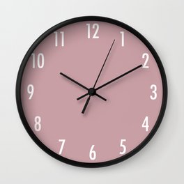 Blush Wall Clock