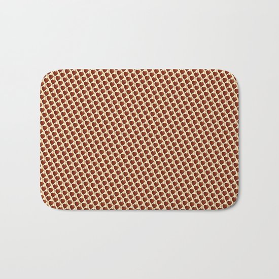 Ice Cream Pattern - Heart Bath Mat