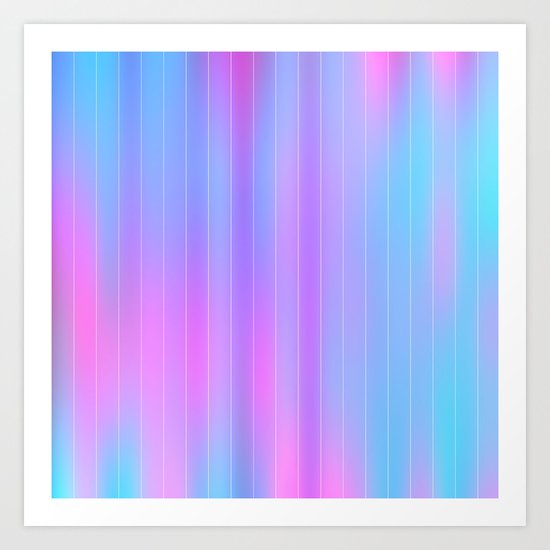 Retro Pink Art Print