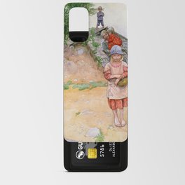 By the Cellar by Carl Larsson Android Card Case