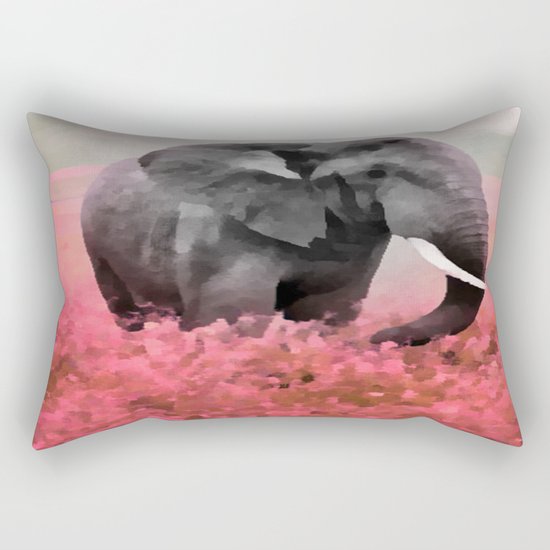 Ele-Phant Rectangular Pillow