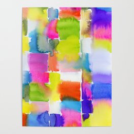 rainbow colors Poster